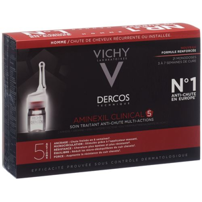 Vichy Dercos aminexil Clinical 5 menn 21 x 6 ml