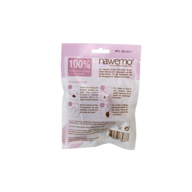 Nawemo Konjac Sponge Pink Clay - Health Products for Body Care