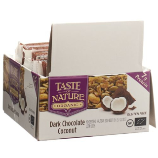 Taste of Nature Bar Protein Coconut 16 x 40 g
