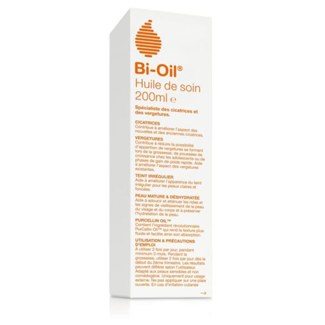 Bi-Oil კანის მოვლის ნაწიბურები/სტრიები 200მლ