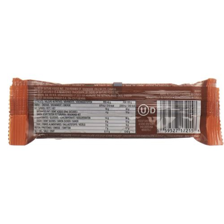 Taste of Nature bars Protein Peanut 40 ក្រាម។