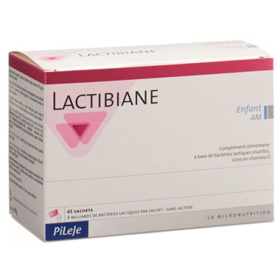 LACTIBIANE дитячий 4M bag 45 шт