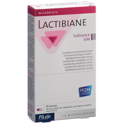 LACTIBIANE Tolerans 10M Kaps 45 st