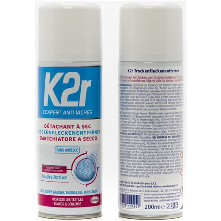 K2r Spray Spezialfleckenentferner Spray 200 ml