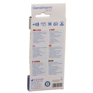 digital Geratherm kliniktermometer