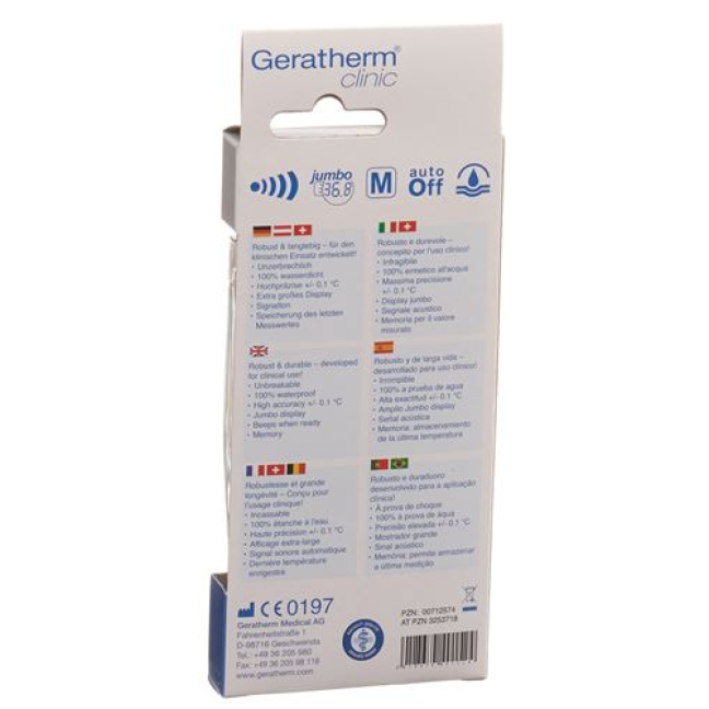Digital Geratherm Clinic Thermometer