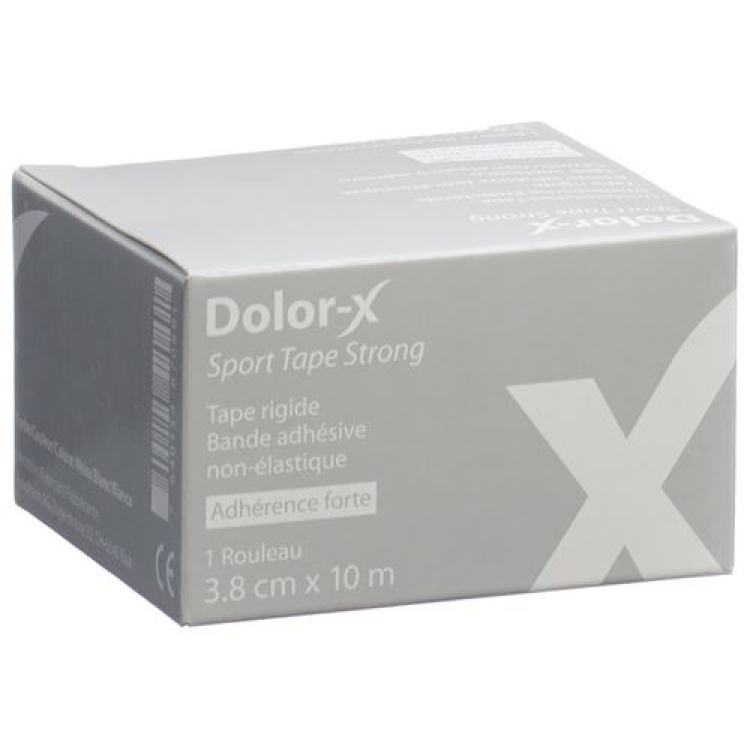 Dolor-X Sport Tape Strong 3.8cmx10m weiss 12 Stk