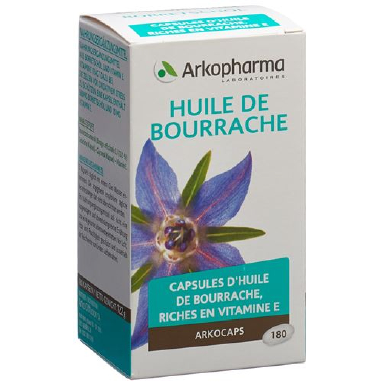 Arkocaps borage oil 180 capsules