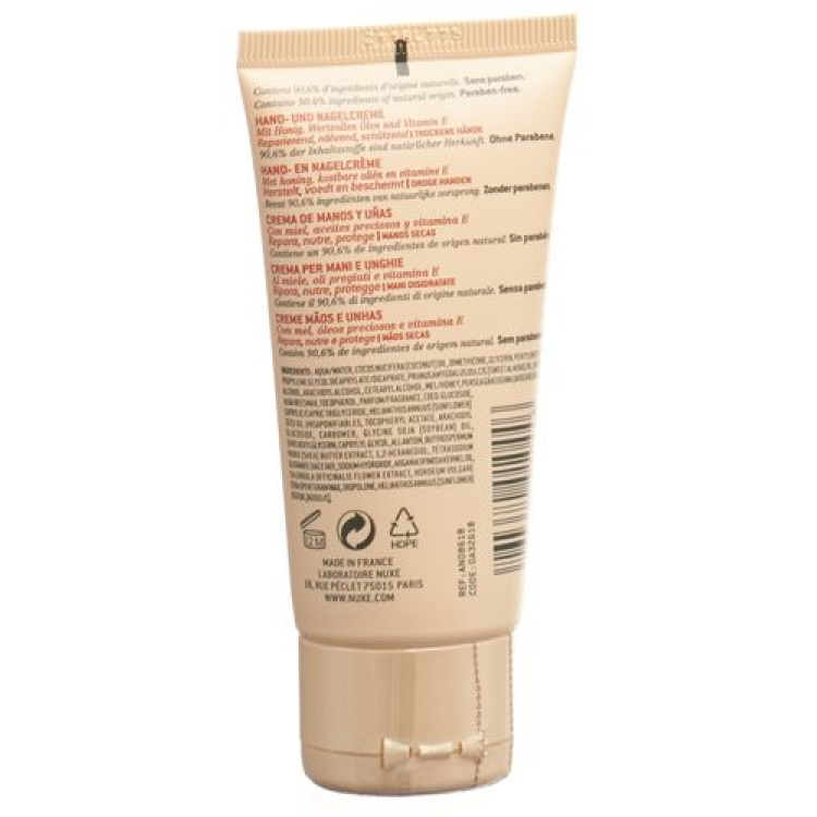 Nuxe Reve de Miel Creme Mains & Ongles 50ml