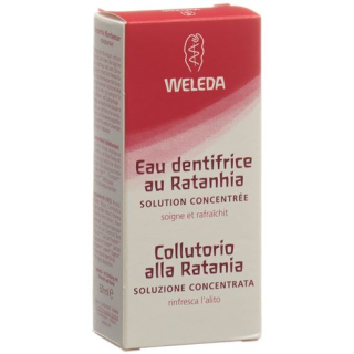 WELEDA Ratanhia mouthwash concentrated bottle 50 ml