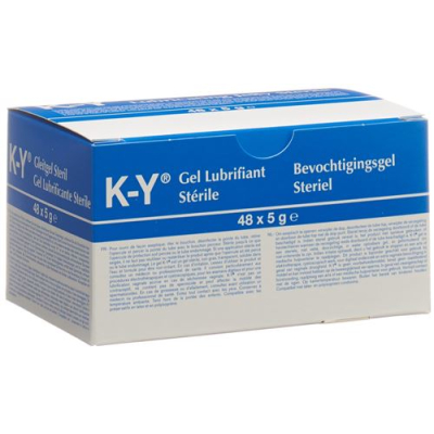 K Y žele lubrikant sterilni 48 x 5 g