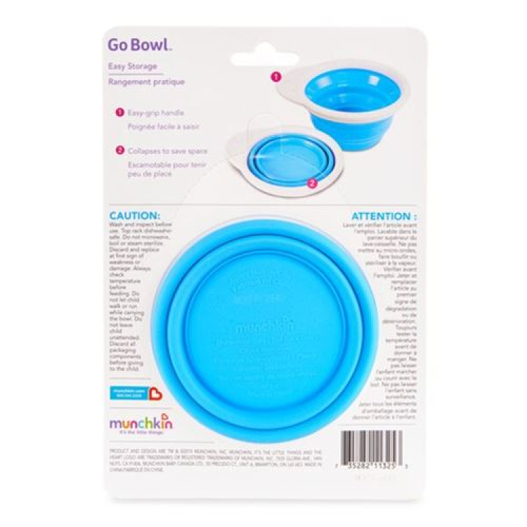 Munchkin silicone shell Go Bowl