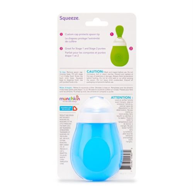 Munchkin squeeze spoon to feed