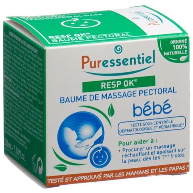 Puressentiel Atemfrei Baby Balsam 30 ml BAUME RESPI BEBE 30