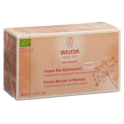 Weleda Mama органикалық емшек сүті шайы 20 пакет 2 г