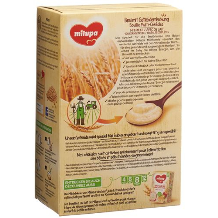 Milupa Brei mit Getreidemischung 450 g