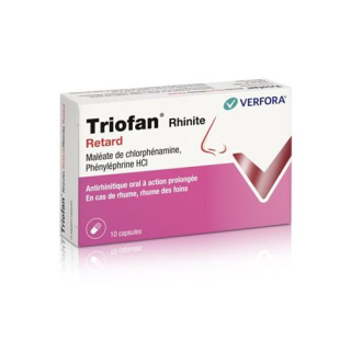 Triofan Rhinitis retard caps 10 pcs