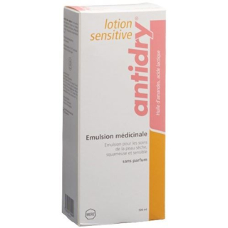 Antidry lotion sensitiv Emuls Fl 500 ml