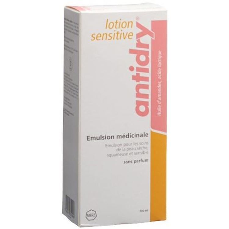 Antidry lotion sensitive Emuls Fl 500 ml