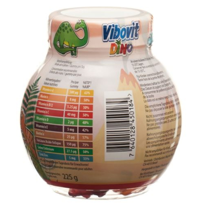 Vibovit Dino fruktgummi can 50 st