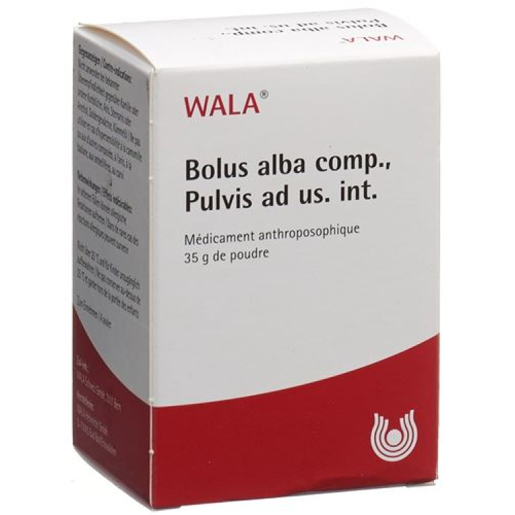 Wala Bolus alba comp ។ PLV ផ្សព្វផ្សាយយើង int 35 ក្រាម។