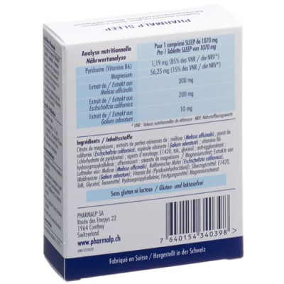 Pharmalp Sleep 20 tablet