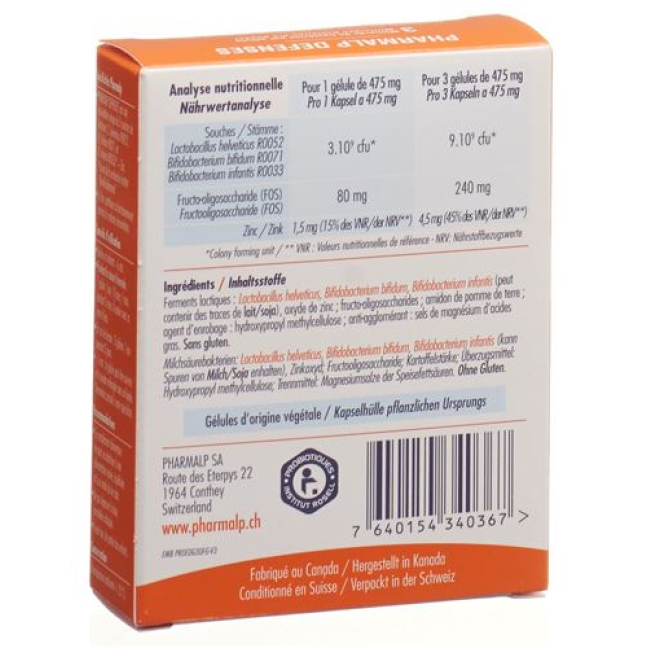 Pharmalp Defenses 30 comprimidos