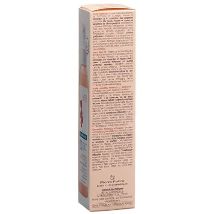 Klorane care oil stretchmarks 100 ml