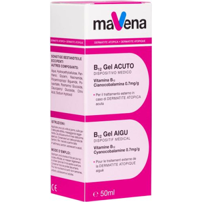 Mavena B12 ACUTE ג'ל tube 50 מ"ל