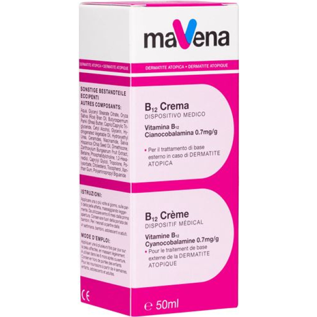 Mavena B12 Cream Tb 50 ml - Body Care & Cosmetics - Beeovita