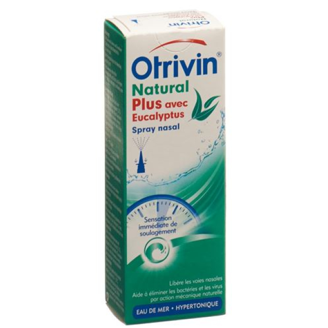 Otrivin Natural Plus with Eucalyptus Nasenspray