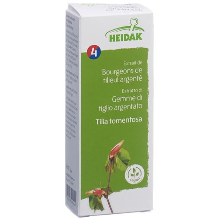 HEIDAK punga hõbelaim Tilia tom glütserooli leotamine Fl 30 ml