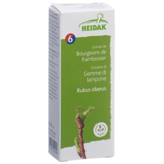 HEIDAK knopp hallon Rubus idaeus glycerol maceration Fl 30 ml