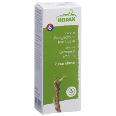 HEIDAK bud raspberry Rubus idaeus glycerin maceration bottle 30 ml