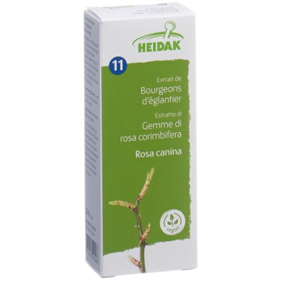 HEIDAK bud Rosehip Rosa canina maceration גליצרין Fl 30 ml