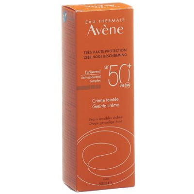 Сонцезахисний крем Avene Sun тонований SPF50 + 50 мл