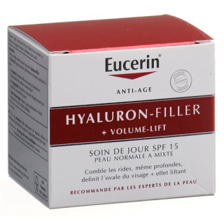 Eucerin HYALURON-FILLER + Volume lift cuidado de día piel normal a mixta 50 ml