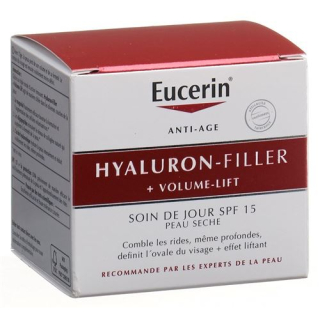 Eucerin Hyaluron-FILLER + Volume-Lift дневен крем за суха кожа 50 ml