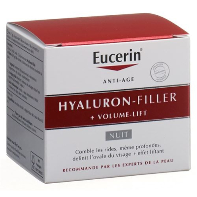 Eucerin Hyaluron-FILLER + Volume-Lift קרם לילה 50 מ"ל