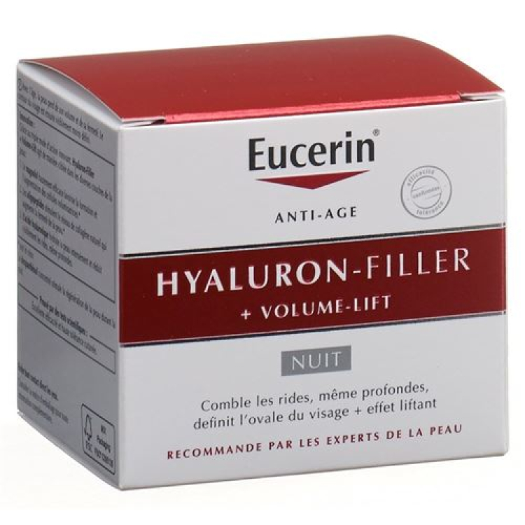 Eucerin Hyaluron-FILLER + Volume-Lift нощен крем 50 мл