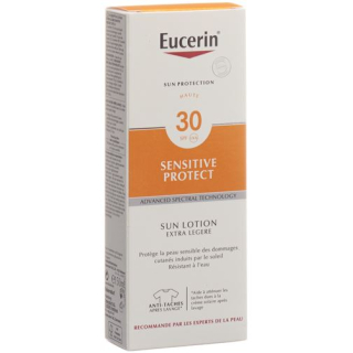 لوسیون ضد آفتاب Eucerin Sensitive Protect SUN SPF30 Extra Light Tb 150 ml