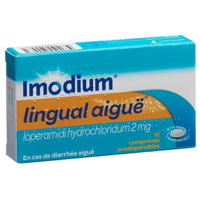 Imodium lingual acute Schmelztabl 2 mg 12 pcs