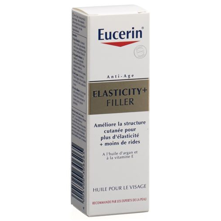 Eucerin HYALURON-FILLER + אלסטיות שמן פנים Fl 30 מ"ל