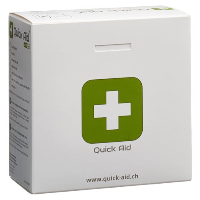 Quick Aid Plasters 6x460cm Latex-Free Skin Color Role