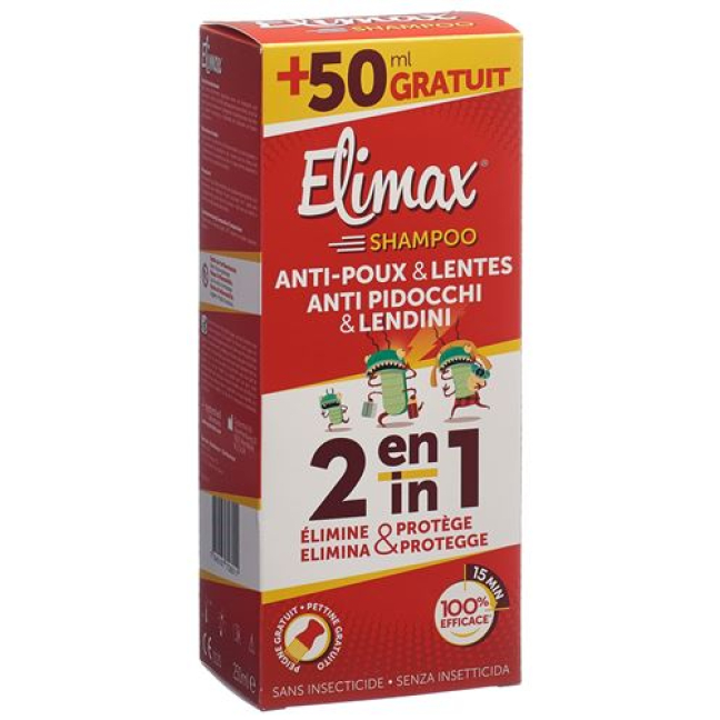 Elimax anti-lice shampoo 250 ml