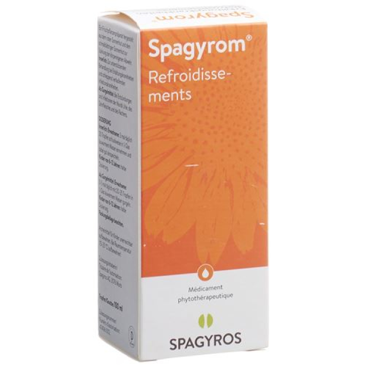 Spagyrom forkølelsesdråbe Fl 100 ml