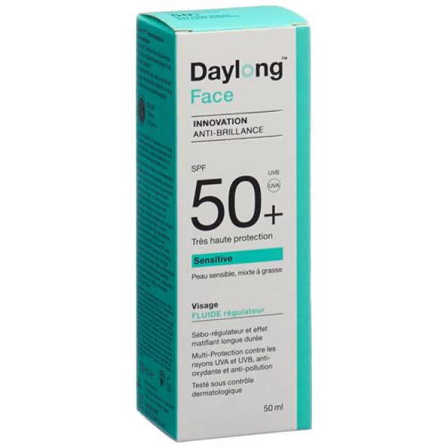 Daylong Sensitive Face regulerende vloeistof SPF50 + Disp 50 ml