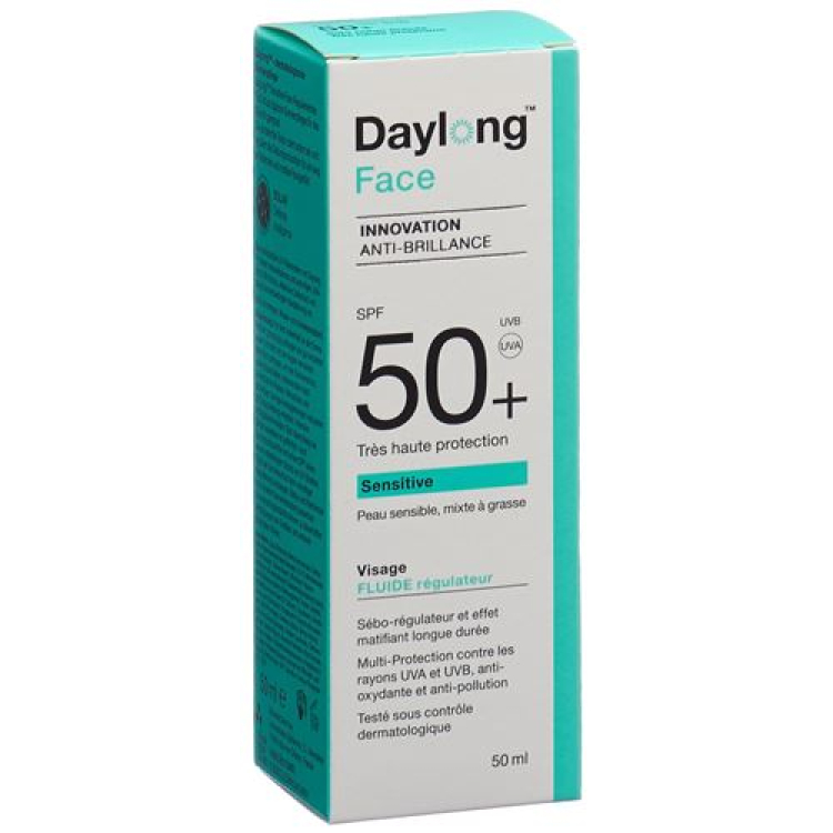 Daylong Sensitive Face ρυθμιστικό υγρό SPF50 + Disp 50 ml