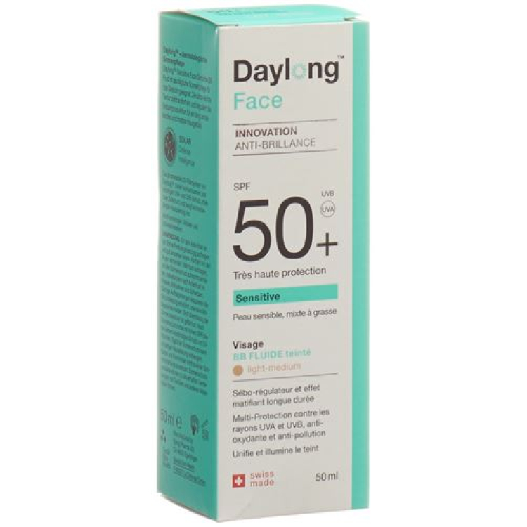 Daylong Sensitive Face BB fluido colorato SPF50 + Disp 50 ml