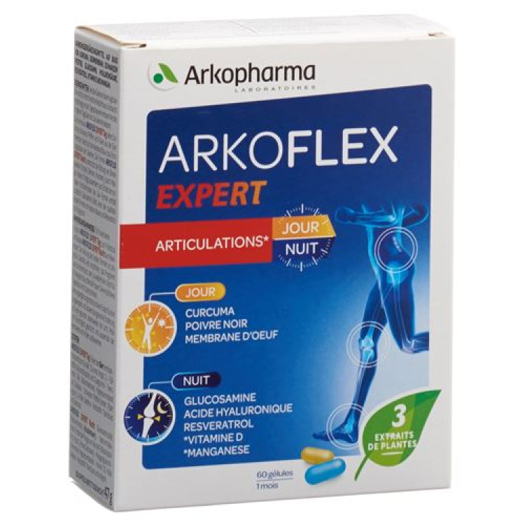 Arkoflex Expert day and night jar 60 capsules